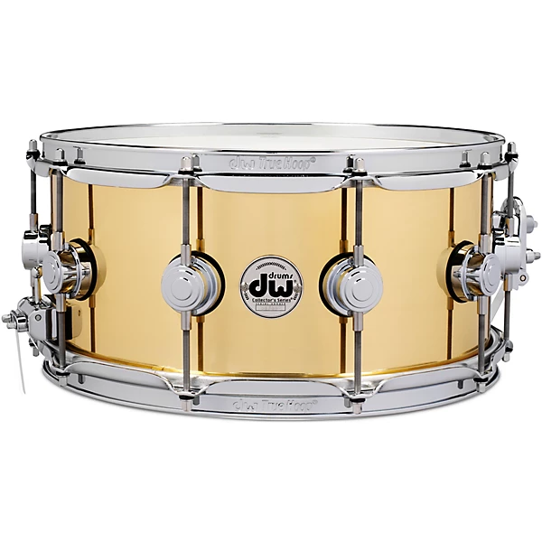DW Collector's Series Brass Snare Drum 14 x 6.5 in. Polished