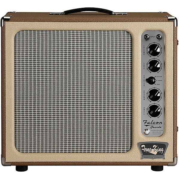 Tone King Falcon Grande 20W 1x12 Tube Guitar Combo Amp Level 1 Brown L21447004004000.gc