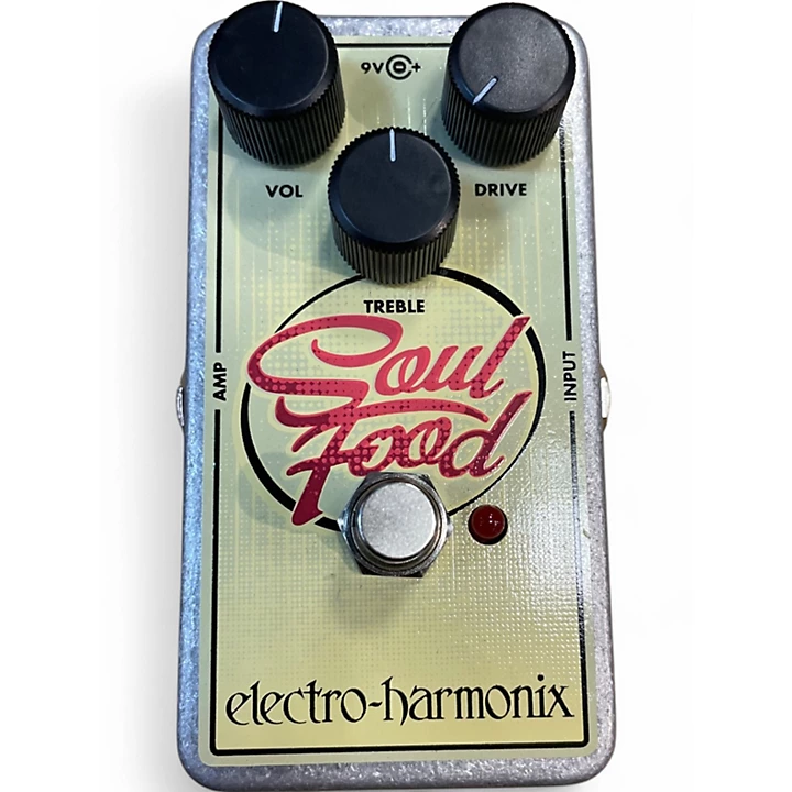 Used Electro Harmonix Soul Food Overdrive Effect Pedal