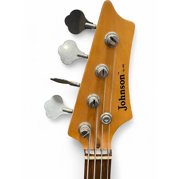 Used Johnson Jazz Bass Buffalo Sabres Electric Bass Guitar