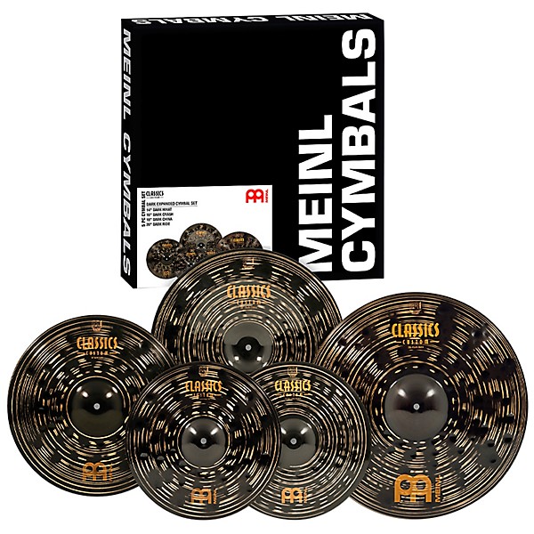 MEINL Classics Custom Dark Expanded Cymbal Set #1