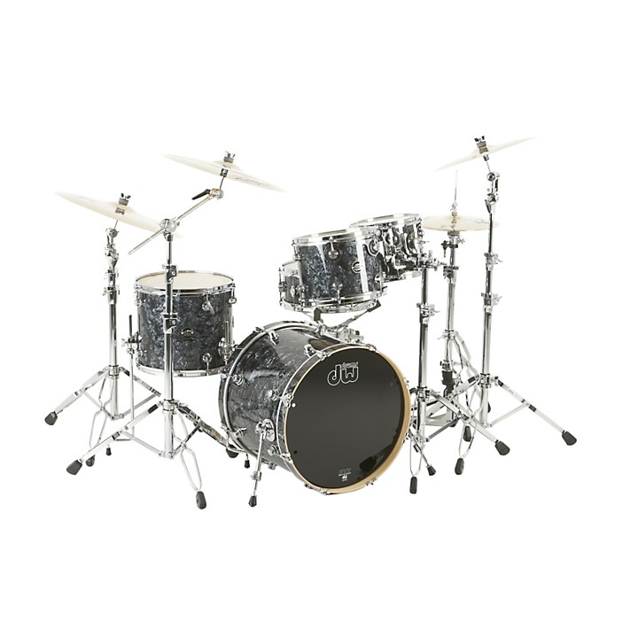 DW Performance Series 5 Piece Shell Pack Level 1 Black Diamond with Chrome Hardware H86765004001000.gc
