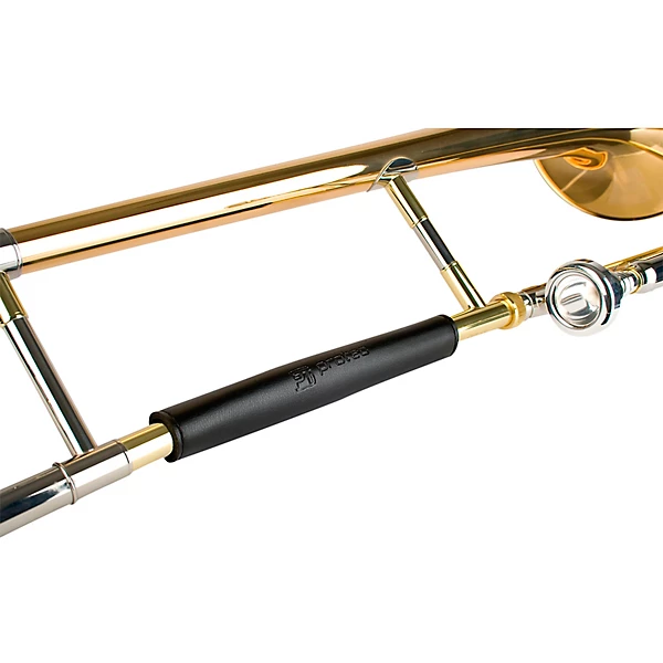 Padded Leather Neck Guard for Straight Trombones
