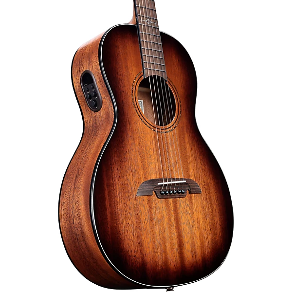 AP66E Parlor Acoustic Electric Guitar Shadow Burst