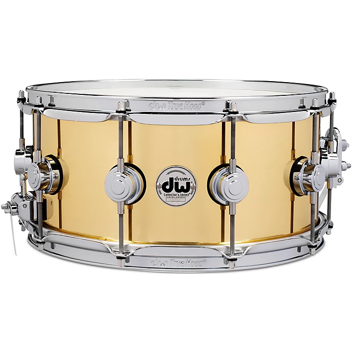 DW Collector's Series Brass Snare Drum 14 x 6.5 in. Polished