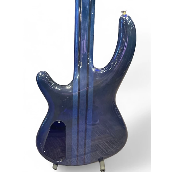 Dean Used Dean EUROPEAN CUSTOM SELECT BLUE Electric Bass Guitar.gc