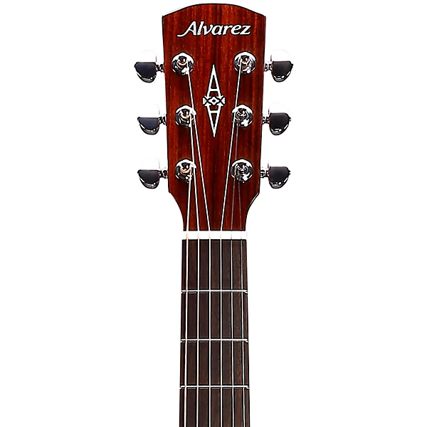 Alvarez AF70E Folk OM Acoustic Electric Guitar Natural