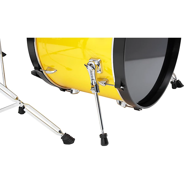 Imperialstar 5 Piece Complete Drum Set With 20 Bass Drum Electric Yellow