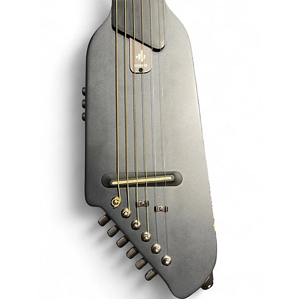 Used Donner HUSH Black Electric Guitar