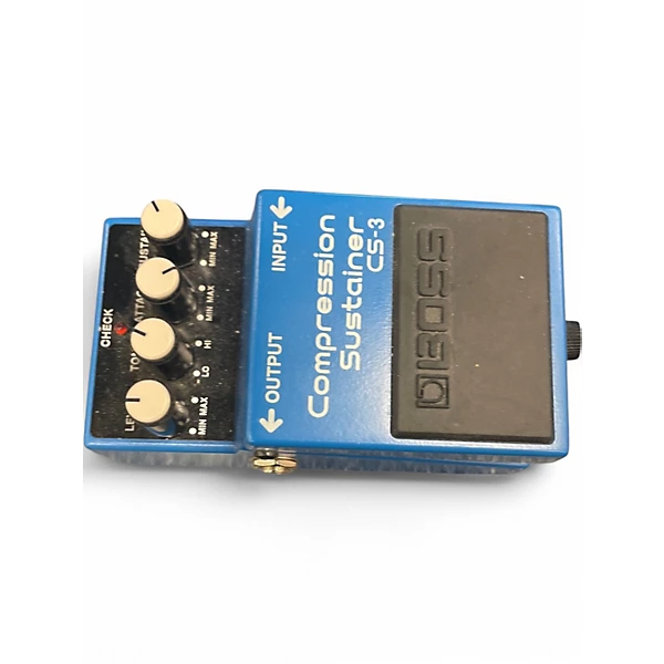 Used BOSS CS3 Compressor Sustainer Effect Pedal