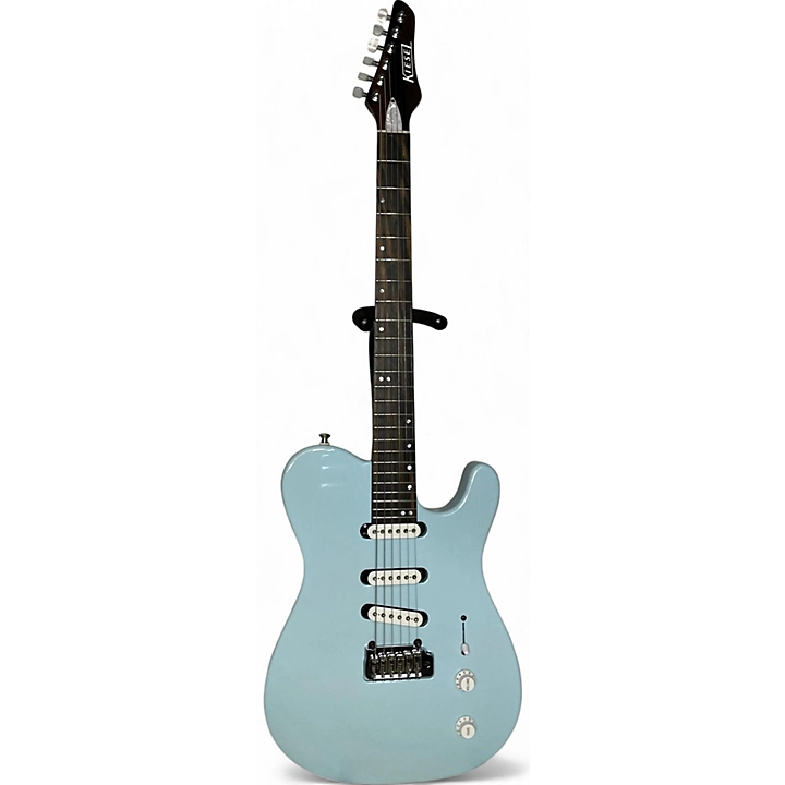 Used Kiesel s6X BABY BLUE Solid Body Electric Guitar