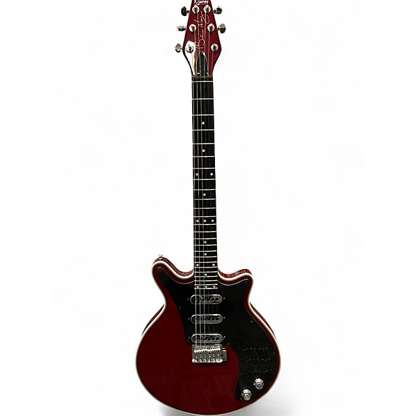 Burns Used Burns Brian May signature Antique Red Solid Body Electric Guitar.gc