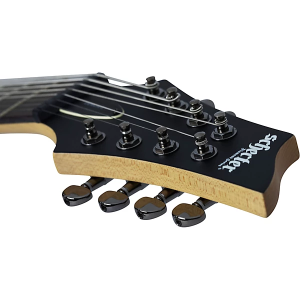 Schecter Guitar Research Demon 8 8 String Electric Guitar Satin Aged Black