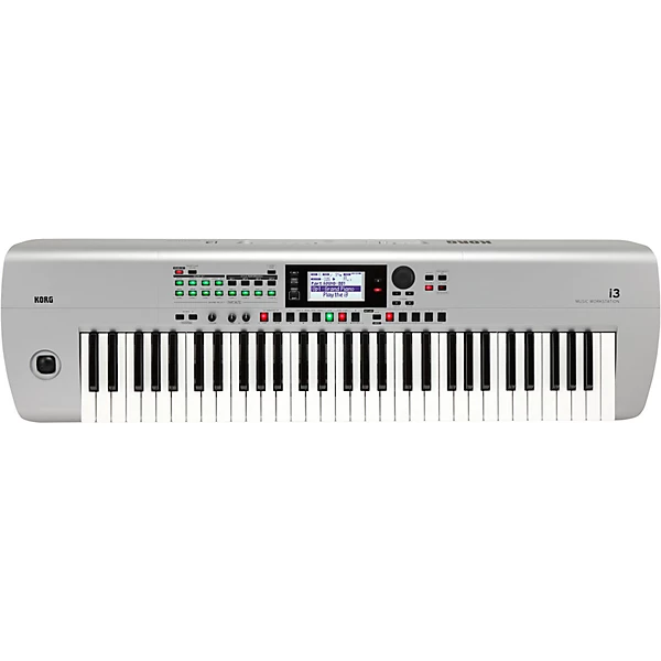 KORG i3 66 Key Music Workstation Silver Level 1 L73735004000000.gc