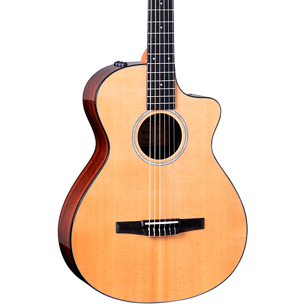212ce N Plus Grand Concert Nylon String Acoustic Electric Guitar Natural