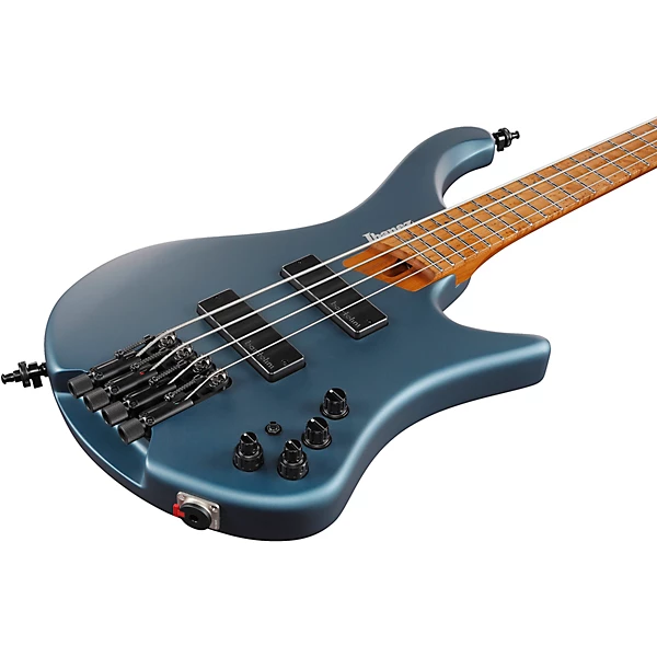 Ibanez EHB1000 4 String Ergonomic Headless Bass Level 2 Arctic Ocean Matte