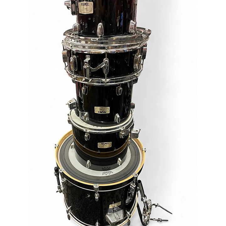 Mapex Used Mapex 5 Piece M Series Black Drum Kit.gc