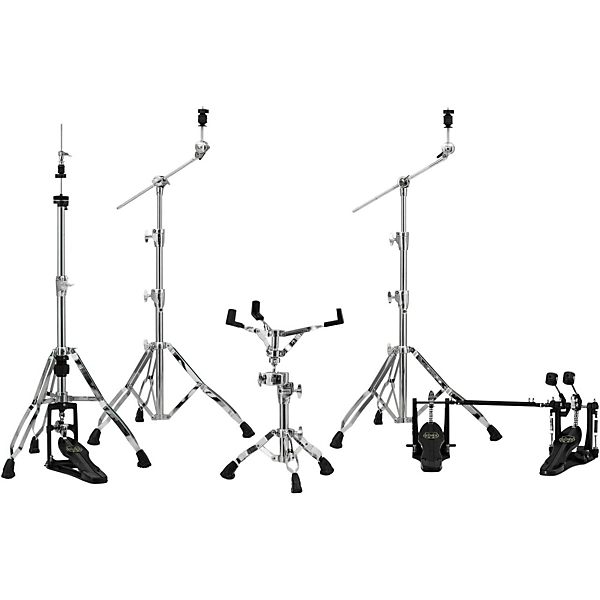 Armory Series HP8005 DP 5 Piece Hardware Pack with Double Pedal Chrome