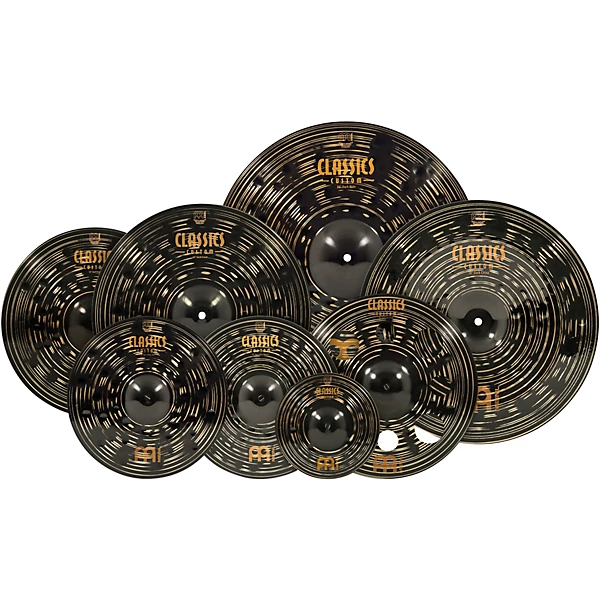 MEINL Classics Custom Dark Expanded Cymbal Set #2