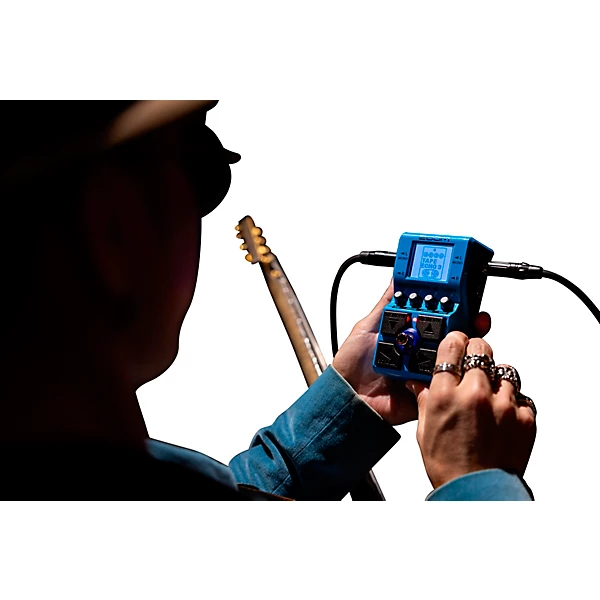 Zoom MS 70CDR+ MultiStomp Chorus/Delay/Reverb Effects Pedal Blue