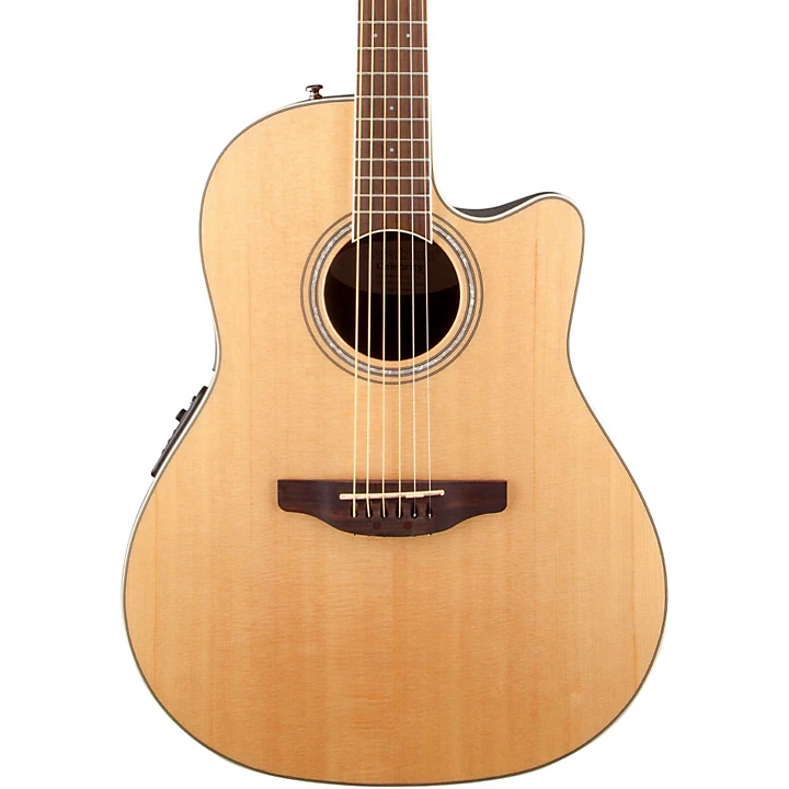 Celebrity Standard Mid Depth Cutaway Acoustic Electric Guitar Natural