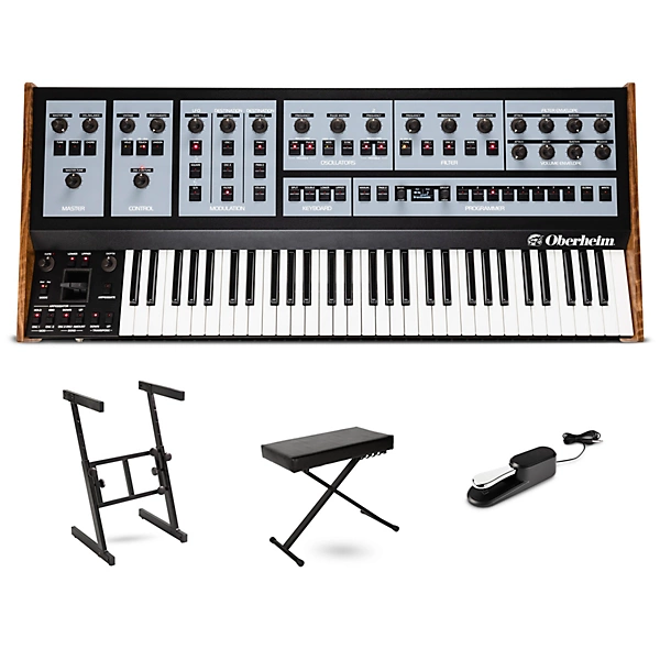 OB X8 8 Voice Polyphonic Analog Synthesizer Essentials Bundle
