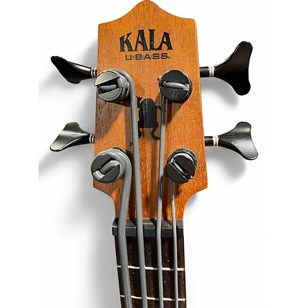 Used Kala UBASS Rumbler Natural Acoustic Bass Guitar