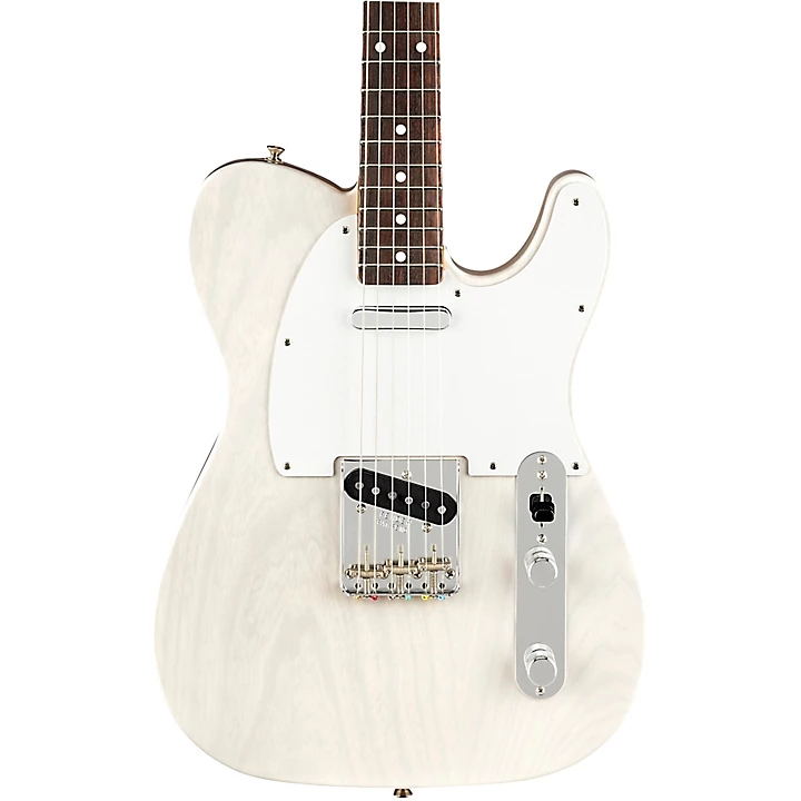 Jimmy Page Mirror Telecaster Electric Guitar White Blonde