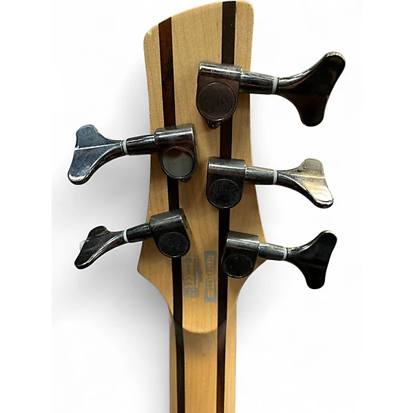 Used Ibanez SR405 5 String Brown Sunburst Electric Bass Guitar