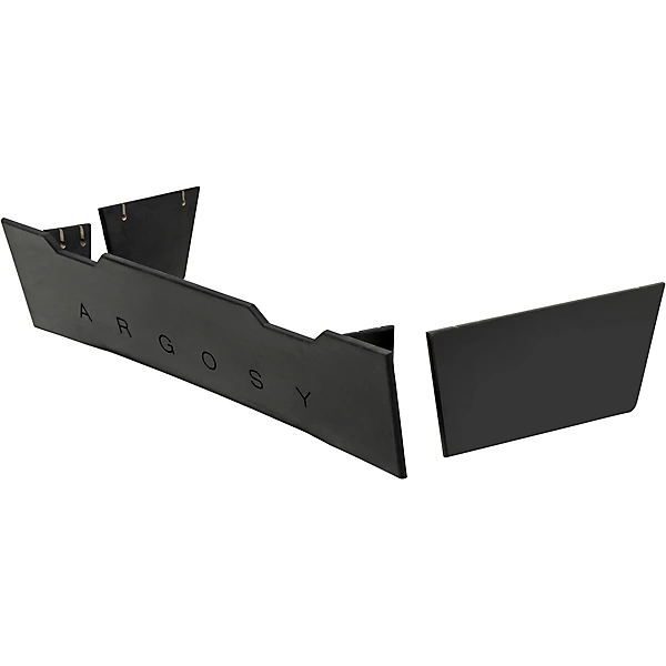 Modesty Panel for AIRE Artist Workstation Desktop Angled to Left no racks Left