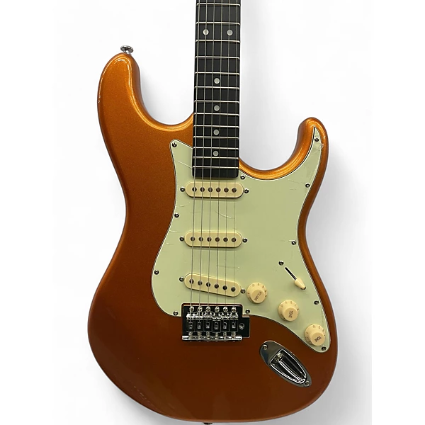 In Store Used Used Tagima TW Series Strat Copy Orange Solid Body Electric Guitar.gc