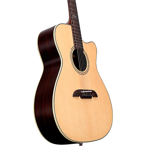 Alvarez MF70CE Folk OM Acoustic Electric Guitar Natural