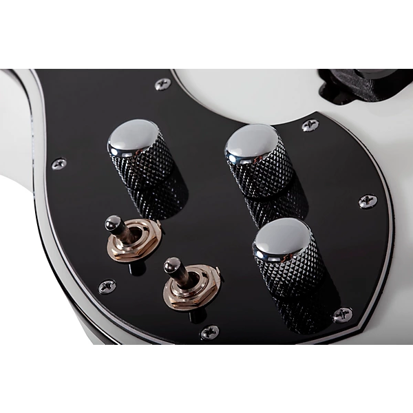 Schecter Guitar Research Stargazer 5 LH Electric Bass Gloss White