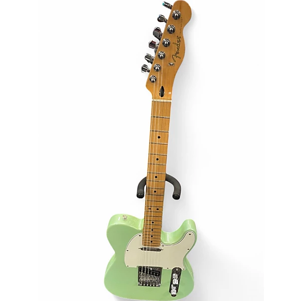Used Fender LIMITED EDITION PLAYER TELECASTER SURF PEARL Solid Body Elec SURF PEARL Solid Body Electric Guitar