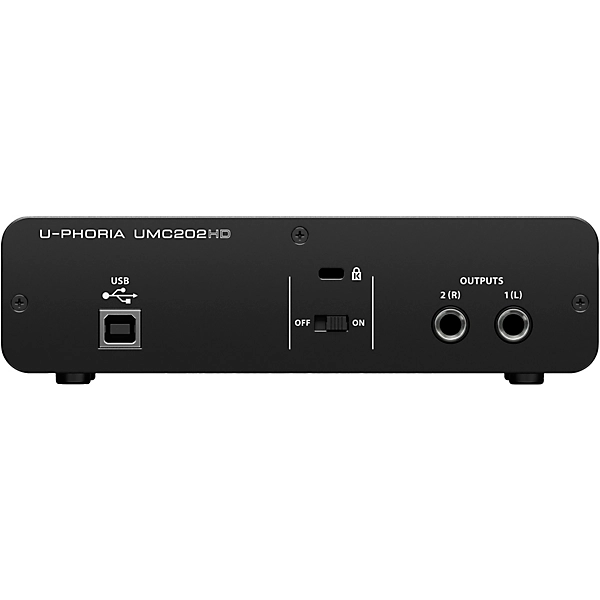 Behringer U PHORIA UMC202HD Audiophile 2x2 24 Bit