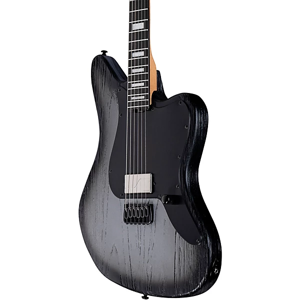 LTD XJ 1 Baritone Electric Guitar Silver Blast