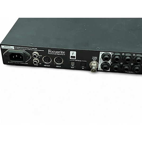 Focusrite Used Focusrite Clarett 8Pre Thunderbolt Audio Interface
