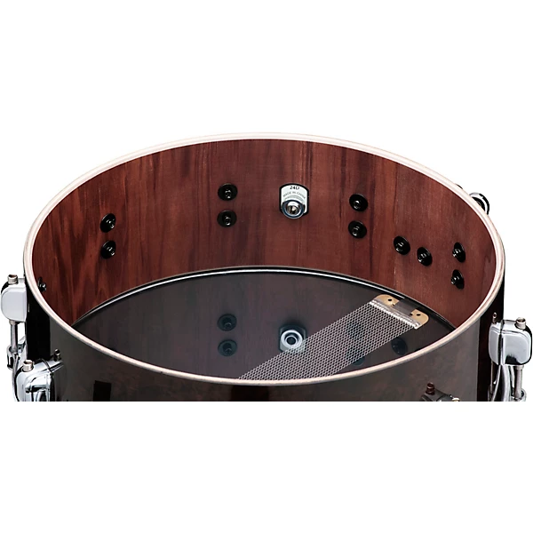 Starclassic Walnut Birch Snare Drum With Chrome Shell Hardware