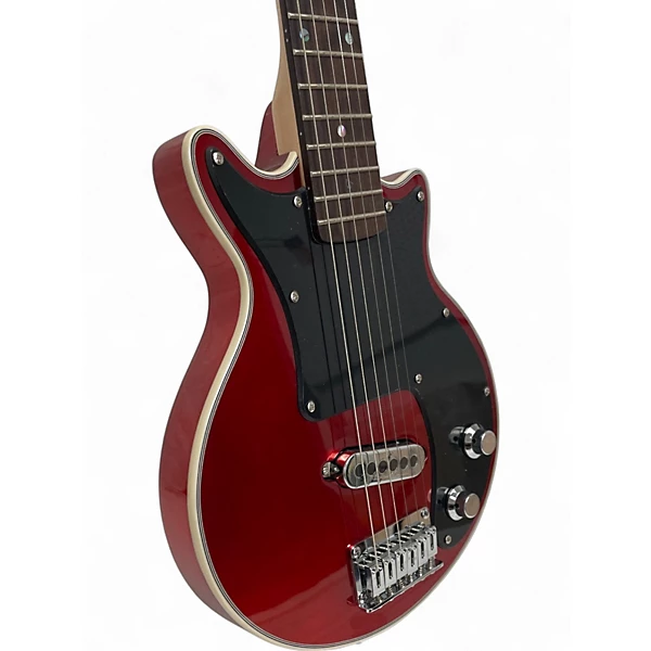 Brian May Guitars Used Brian May Guitars mini may metallic red Electric Guitar.gc