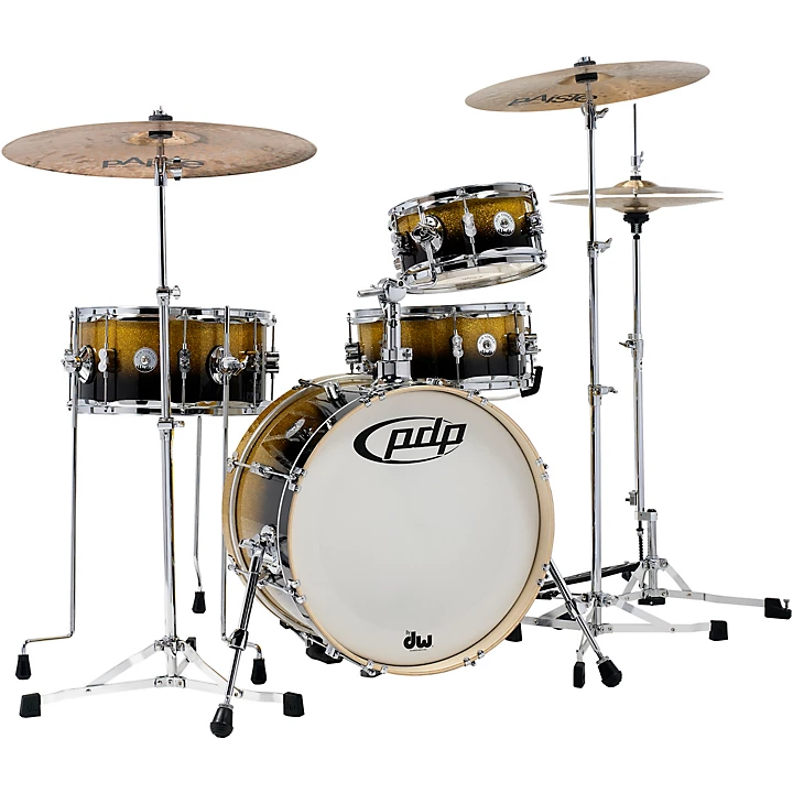 PDP by DW Daru Jones New Yorker 4 Piece Kit with Bags and Hardware Level 1 J72312004000000.gc