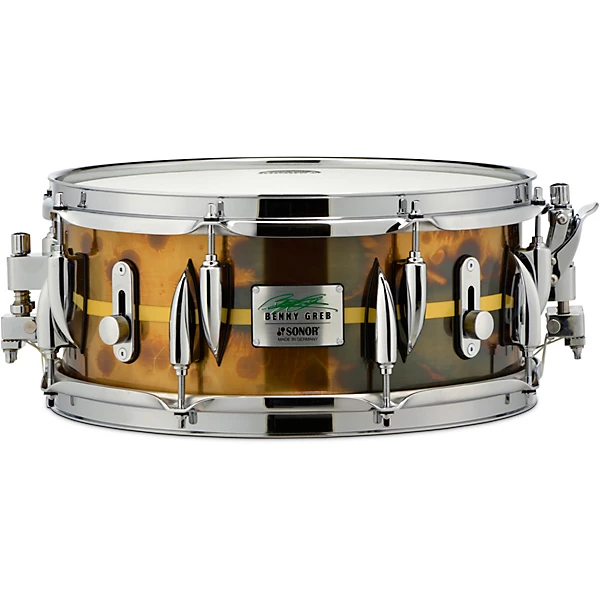 SONOR Benny Greb Brass Signature Snare Drum Level 1 L74681004000000.gc