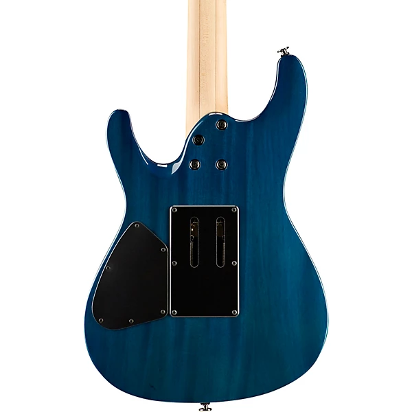 S Prestige S6570Q 6 string Electric Guitar Natural Blue
