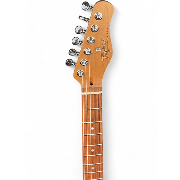 Used Tagima CLASSIC SERIES STELLA DW TRANSPARENT ORANGE Solid Body Electric Guitar