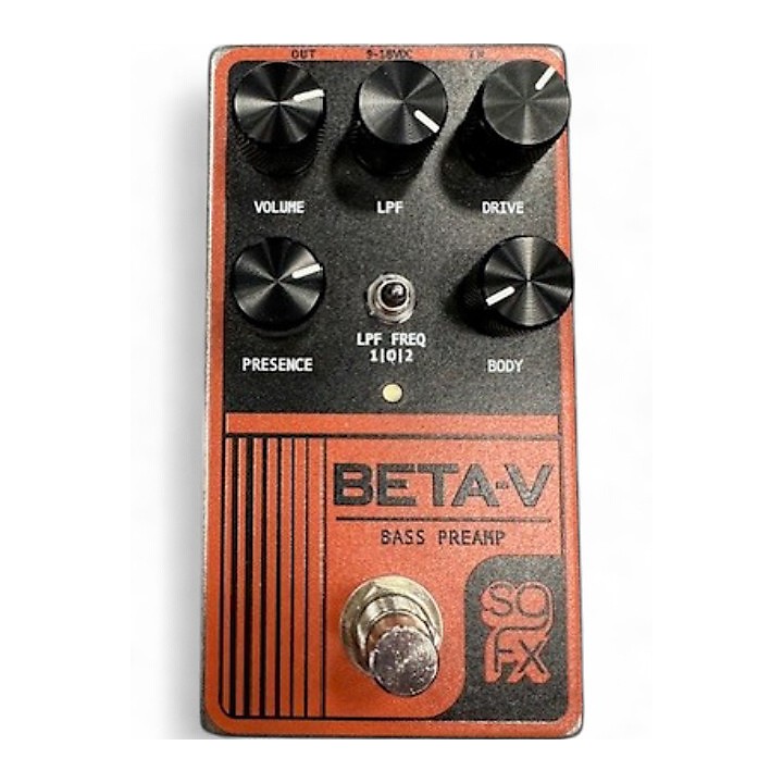 SolidGoldFX Used SolidGoldFX BETA V Bass Effect Pedal.gc