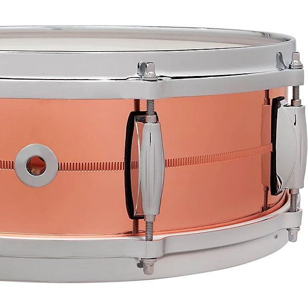 Gretsch Drums USA C2 2mm Polished Copper 8 Lug Snare Drum 14 x 5 in.