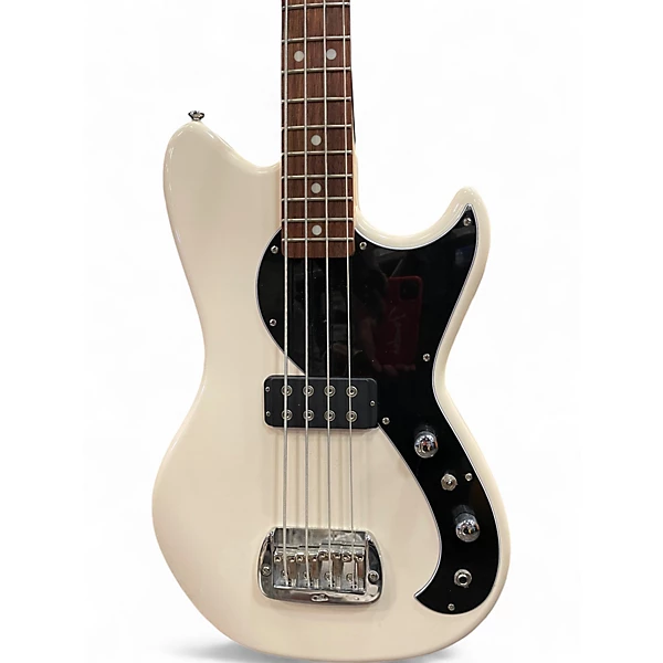 GL Used GL Tribute Fallout Shortscale Olympic White Electric Bass Guitar.gc