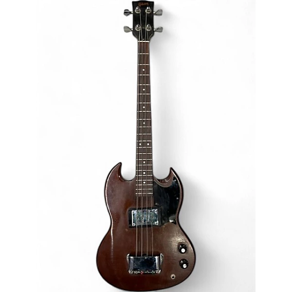 Vintage 1973 Gibson EB o Walnut Electric Bass Guitar