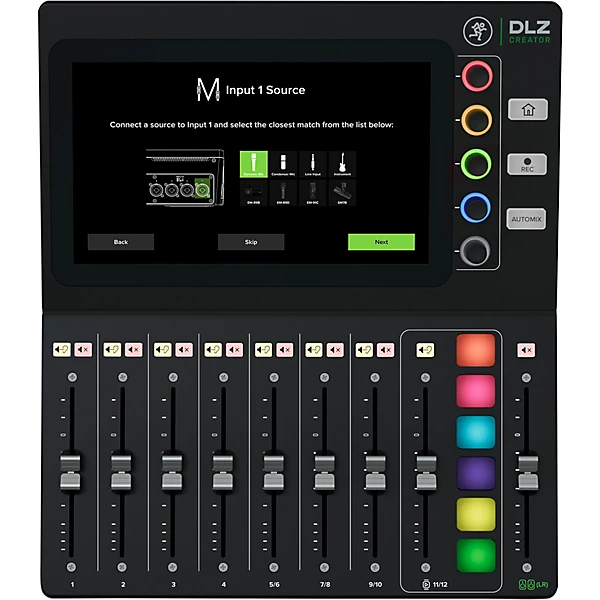 Mackie DLZ Creator Adaptive Digital Mixer for Podcasting and Streaming Level 1 M01539004000000.gc