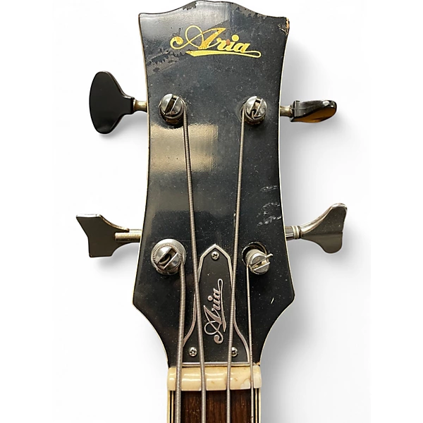 Used 1970s Aria 5120 2 Color Sunburst Electric Bass Guitar