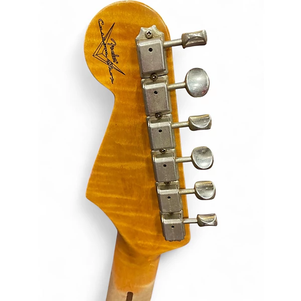 Used Fender 1959 Journeyman Stratocaster Fiesta Red Solid Body Electric Guitar